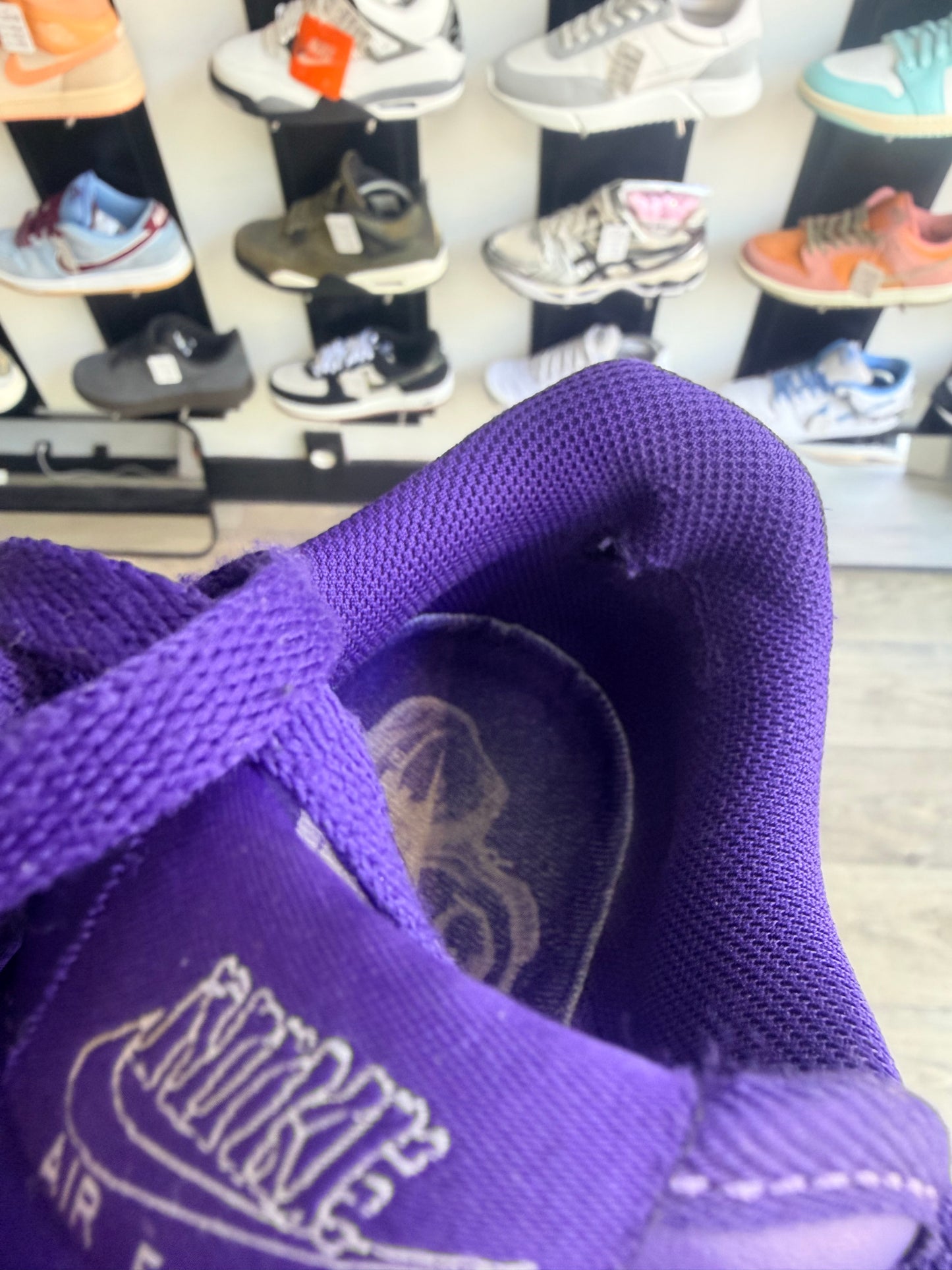 Air force 1 skeleton violet - TAILLE 41