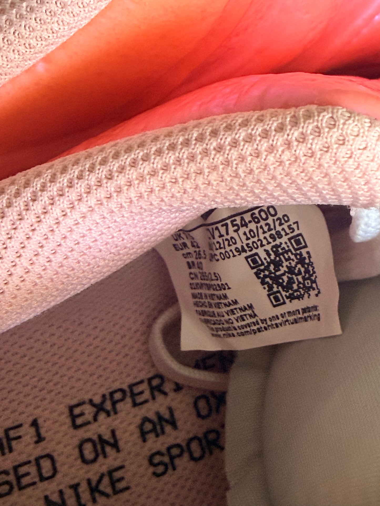 Nike Air Force 1 Low Experimental 'Racer Pink' - taille 42