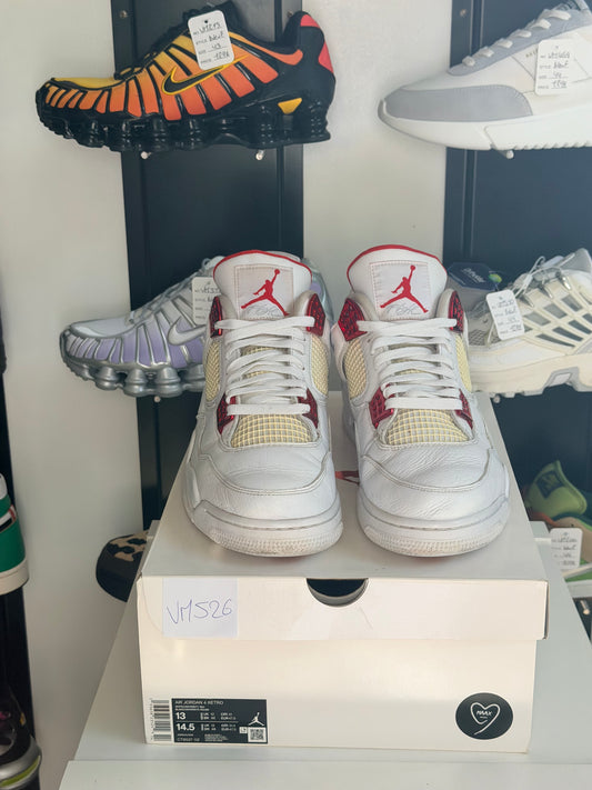Jordan 4 mettalic red - taille 47,5