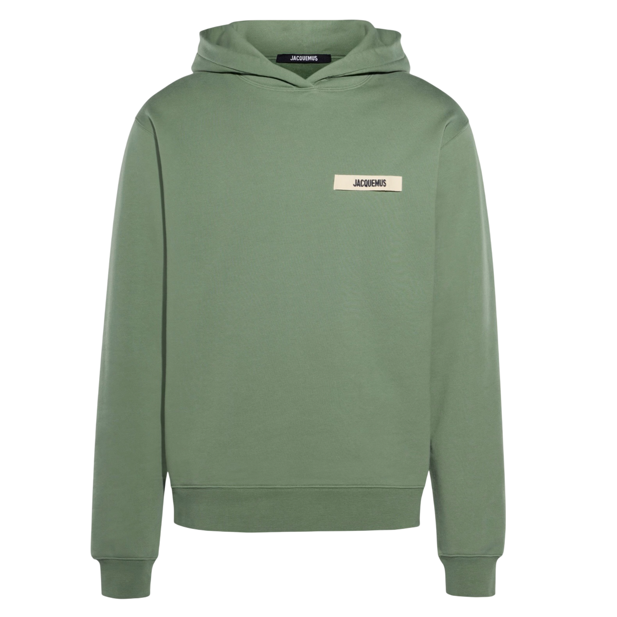 Le Hoodie Gros Grain Jacquemus Khaki