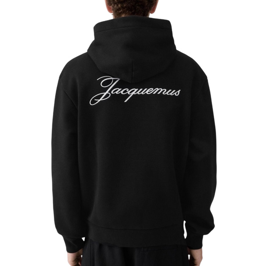 Le Hoodie Logo Jacquemus Noir