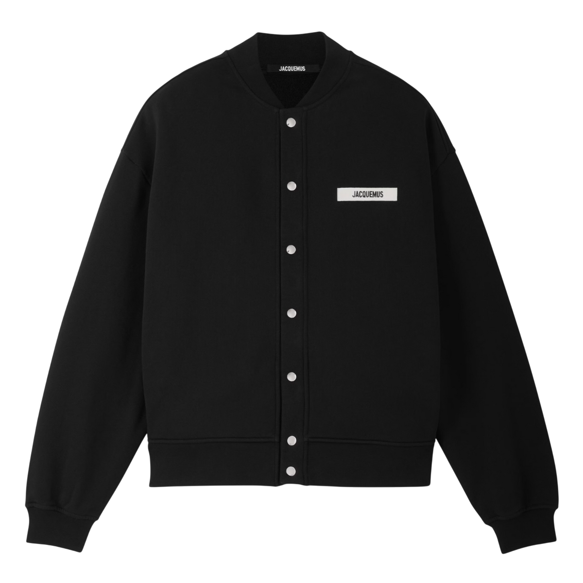 Le Cardigan Gros Grain Jacquemus Black