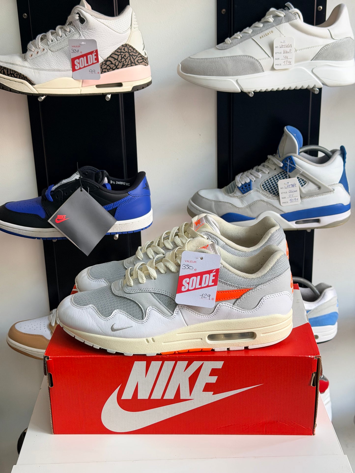 Air Max 1 patta orange - TAILLE 44,5
