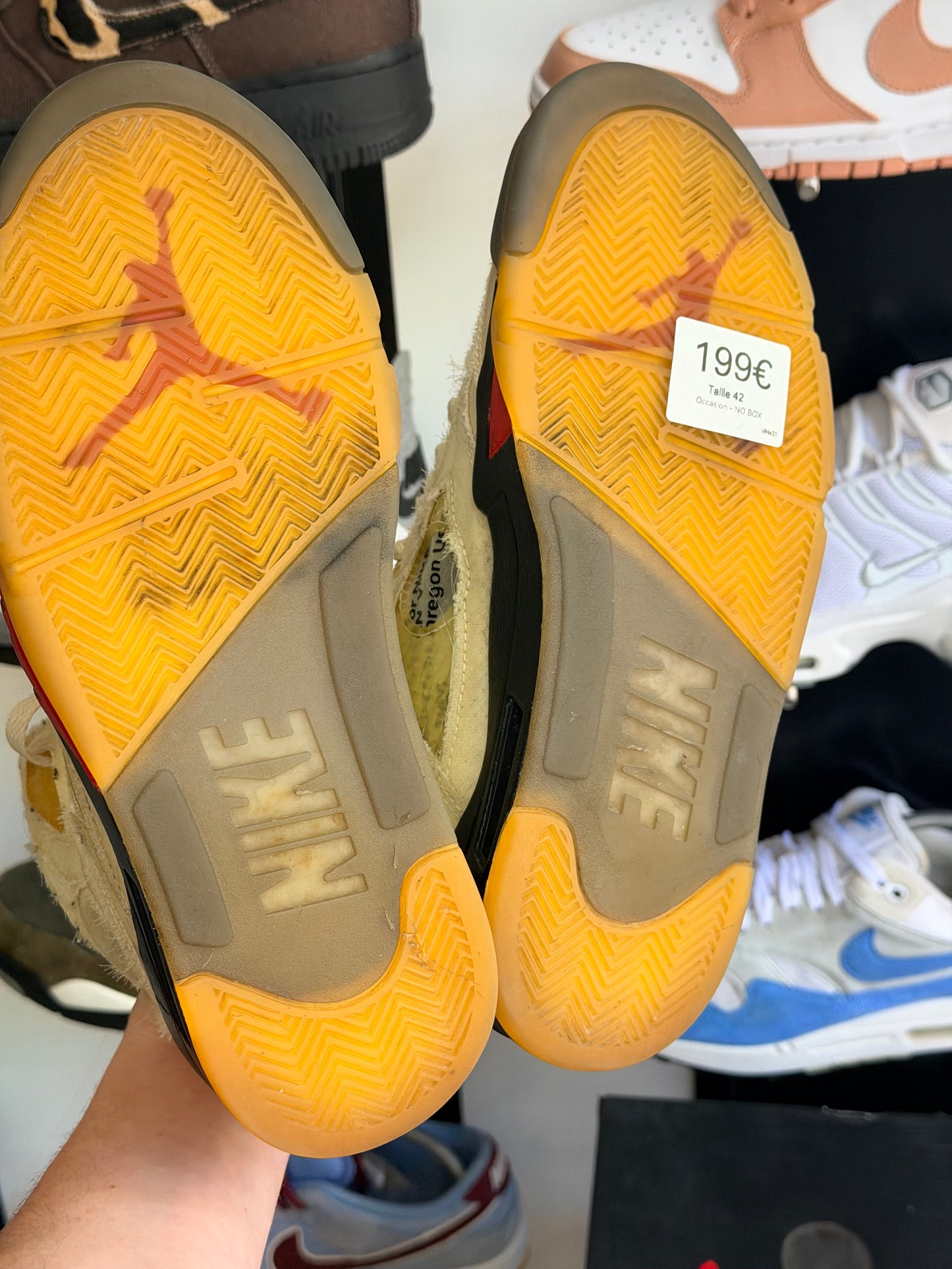 Jordan 5 off White - TAILLE 42