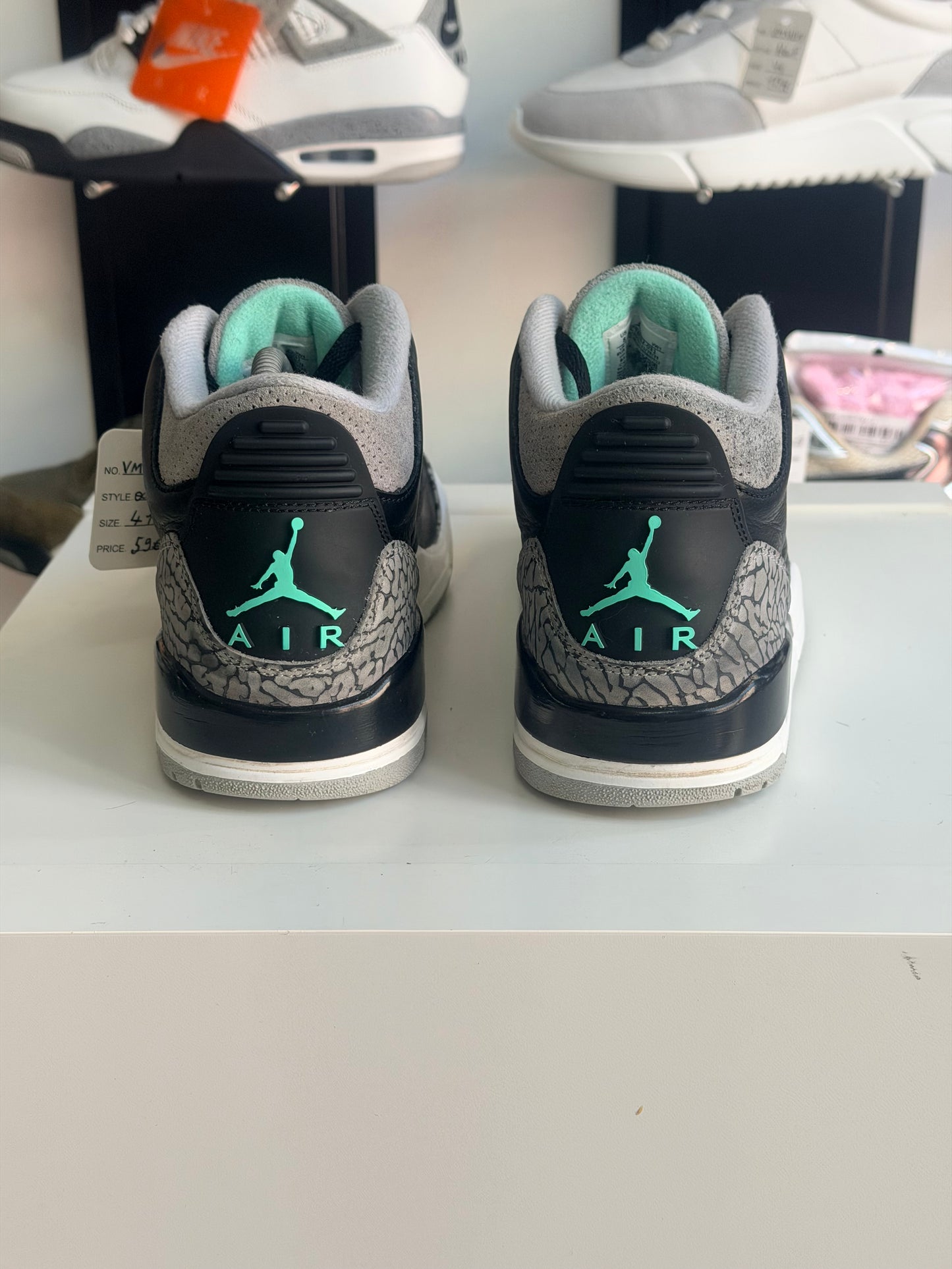 Jordan 3 vert vif - TAILLE 41