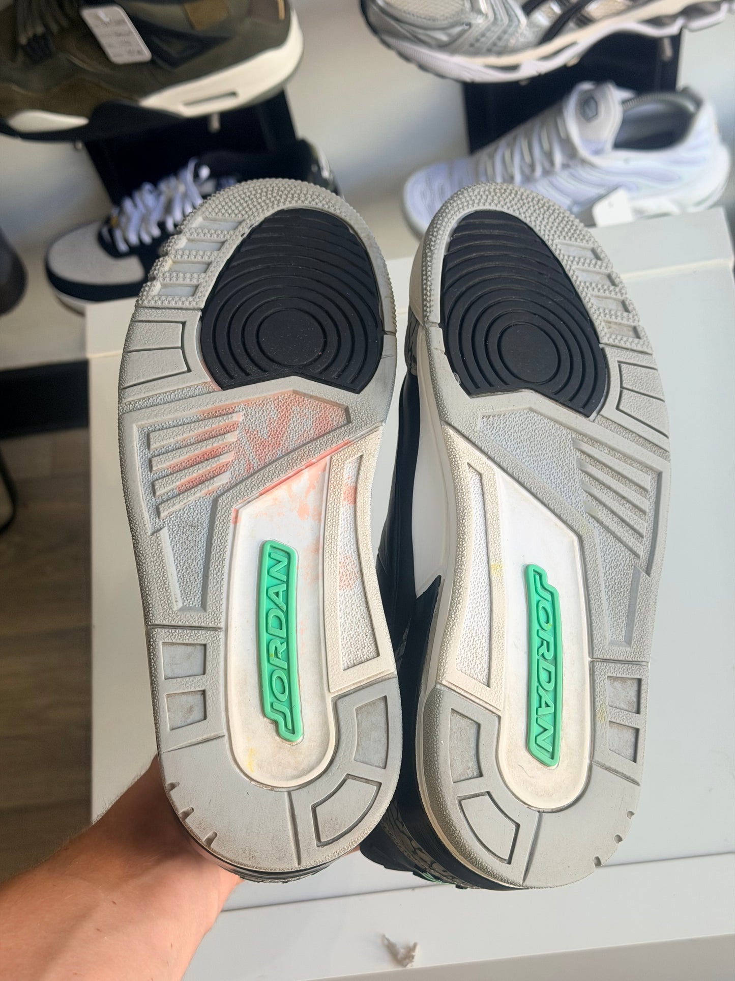 Jordan 3 vert vif - TAILLE 41
