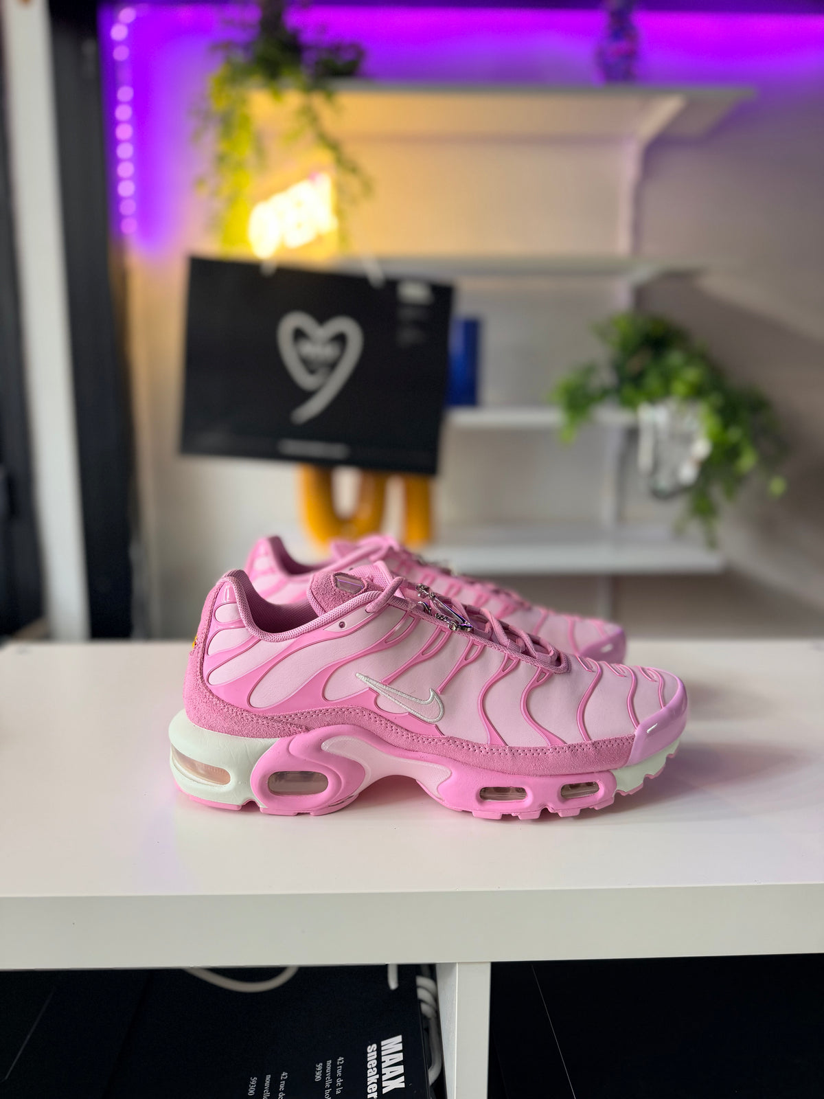 Nike Air Max Plus Suede « Pink Rise » - TAILLE 43