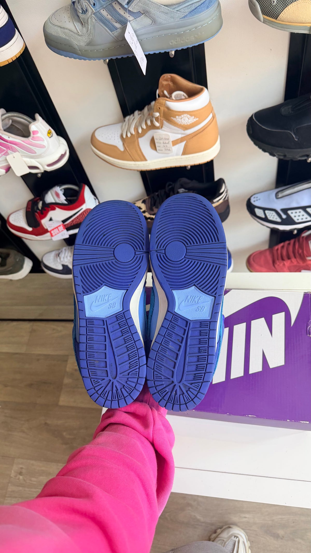 Nike SB Dunk Low Blue Raspberry - taille 42,5