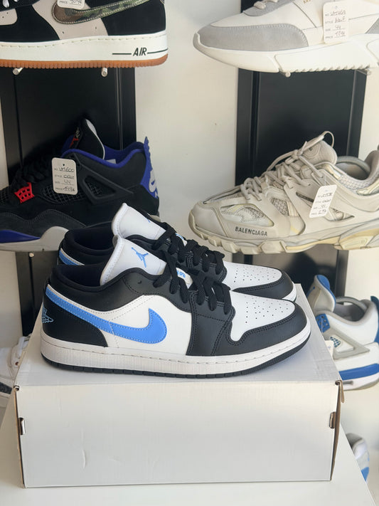 Jordan 1 low noir et bleu - TAILLE 41