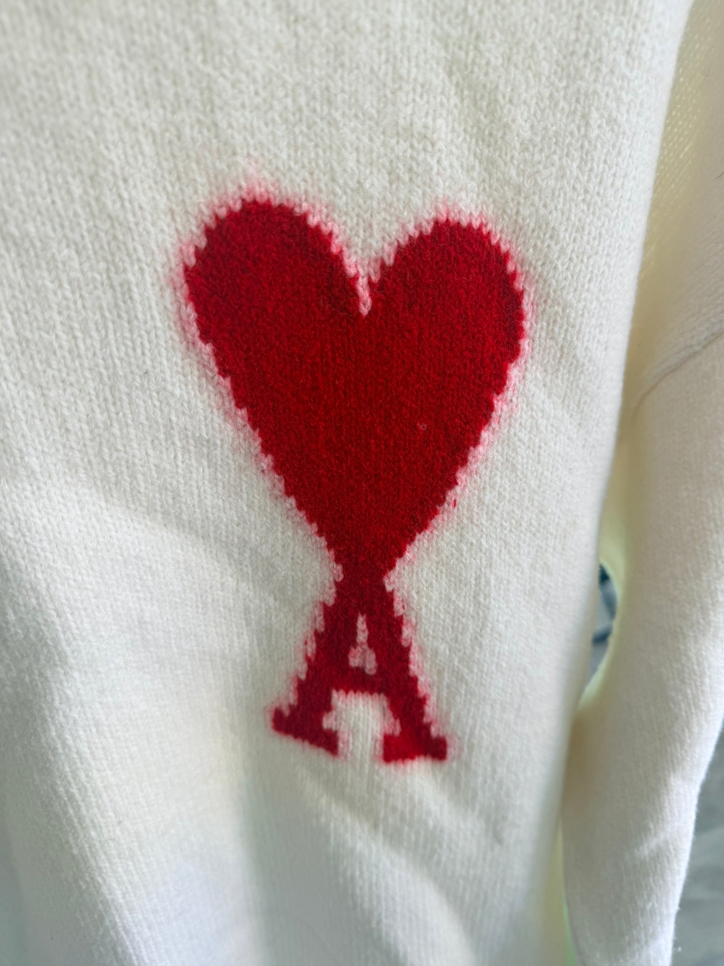 Pull en laine col roulé AMI PARIS - taille S