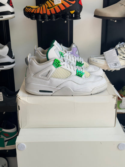 Jordan 4 mettalic Green - Taille 47,5
