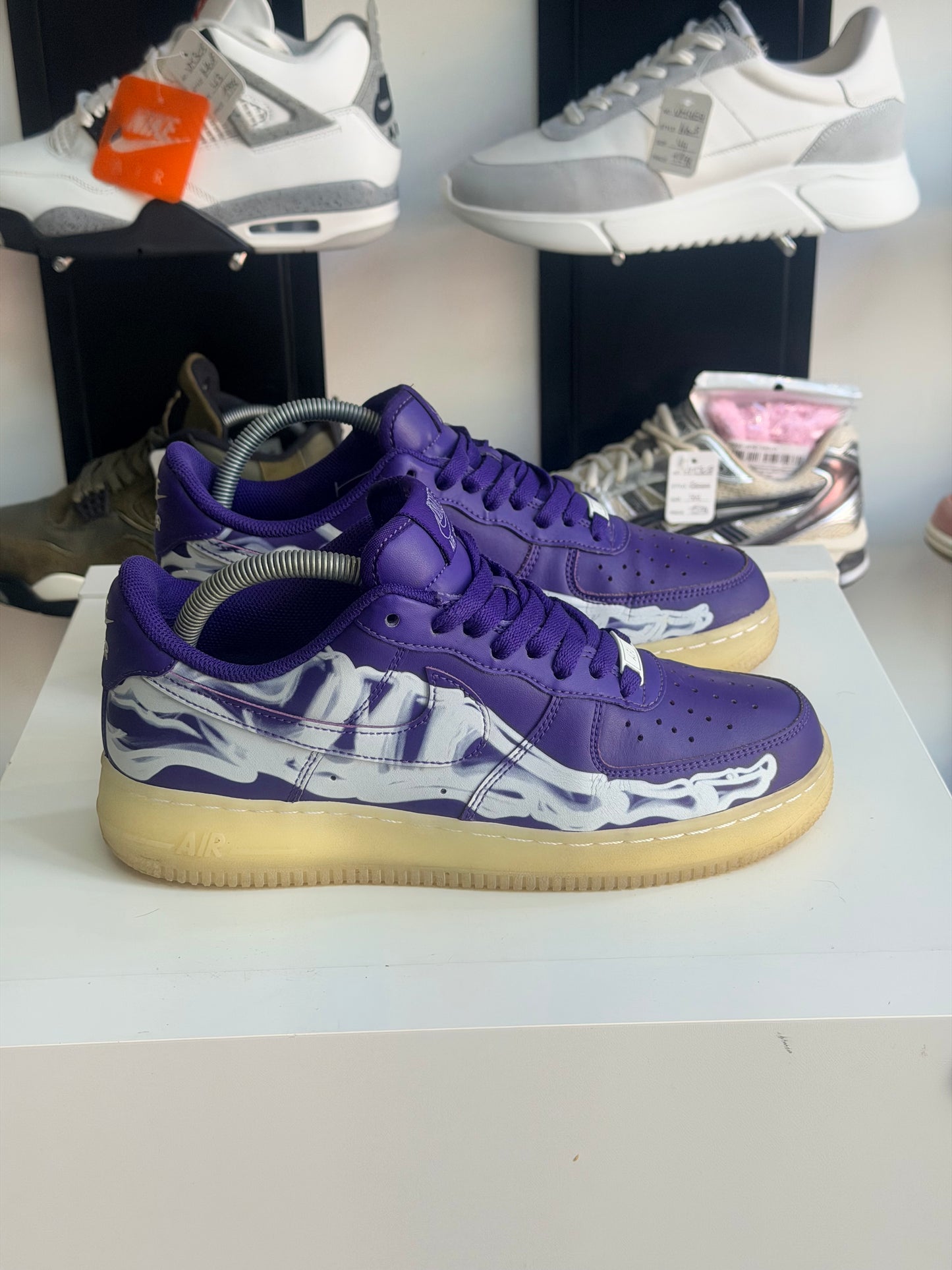 Air force 1 skeleton violet - TAILLE 41