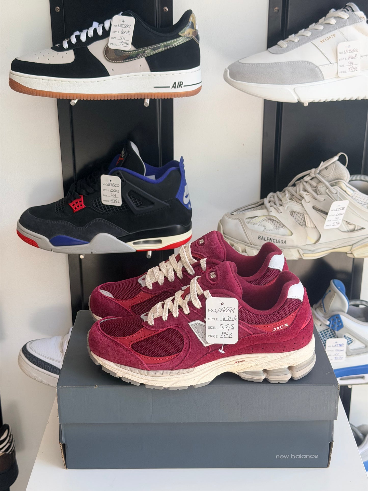 New balance 2002r Bordeaux - taille 37,5