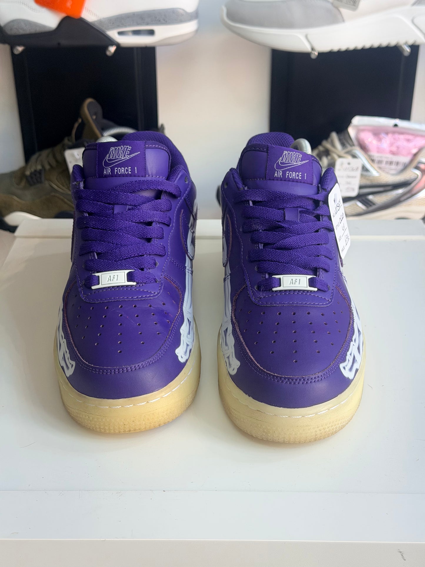 Air force 1 skeleton violet - TAILLE 41