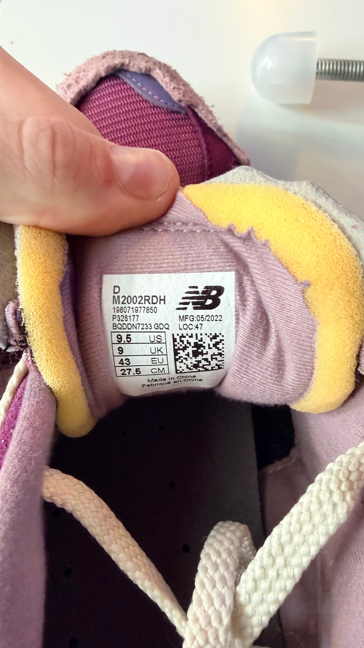 New Balance 2002R Protection Pack "Pink" - TAILLE 43
