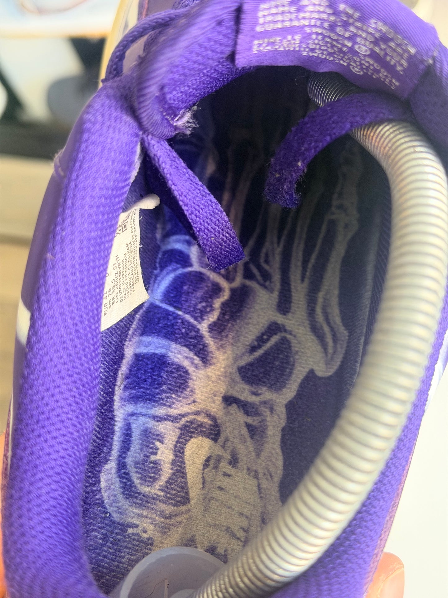 Air force 1 skeleton violet - TAILLE 41