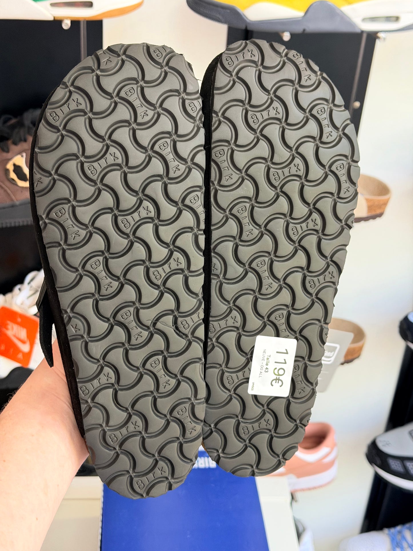 Birkenstock boston noir - TAILLE 45