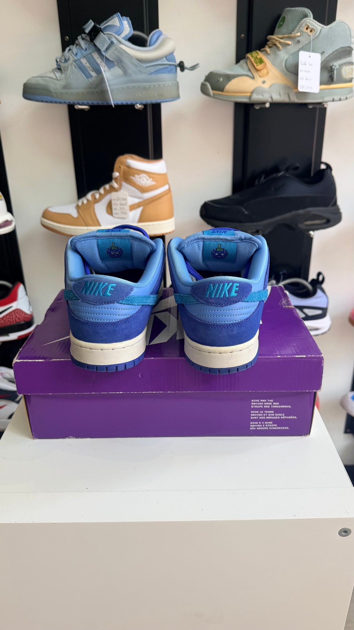 Nike SB Dunk Low Blue Raspberry - taille 42,5