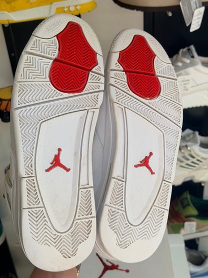 Jordan 4 mettalic red - taille 47,5