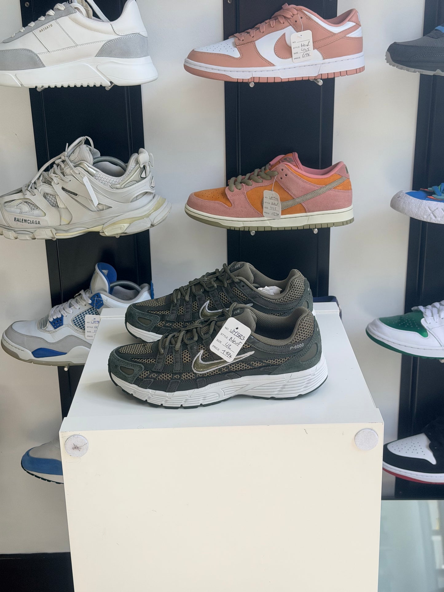 Nike p6000 verte - TAILLE 42