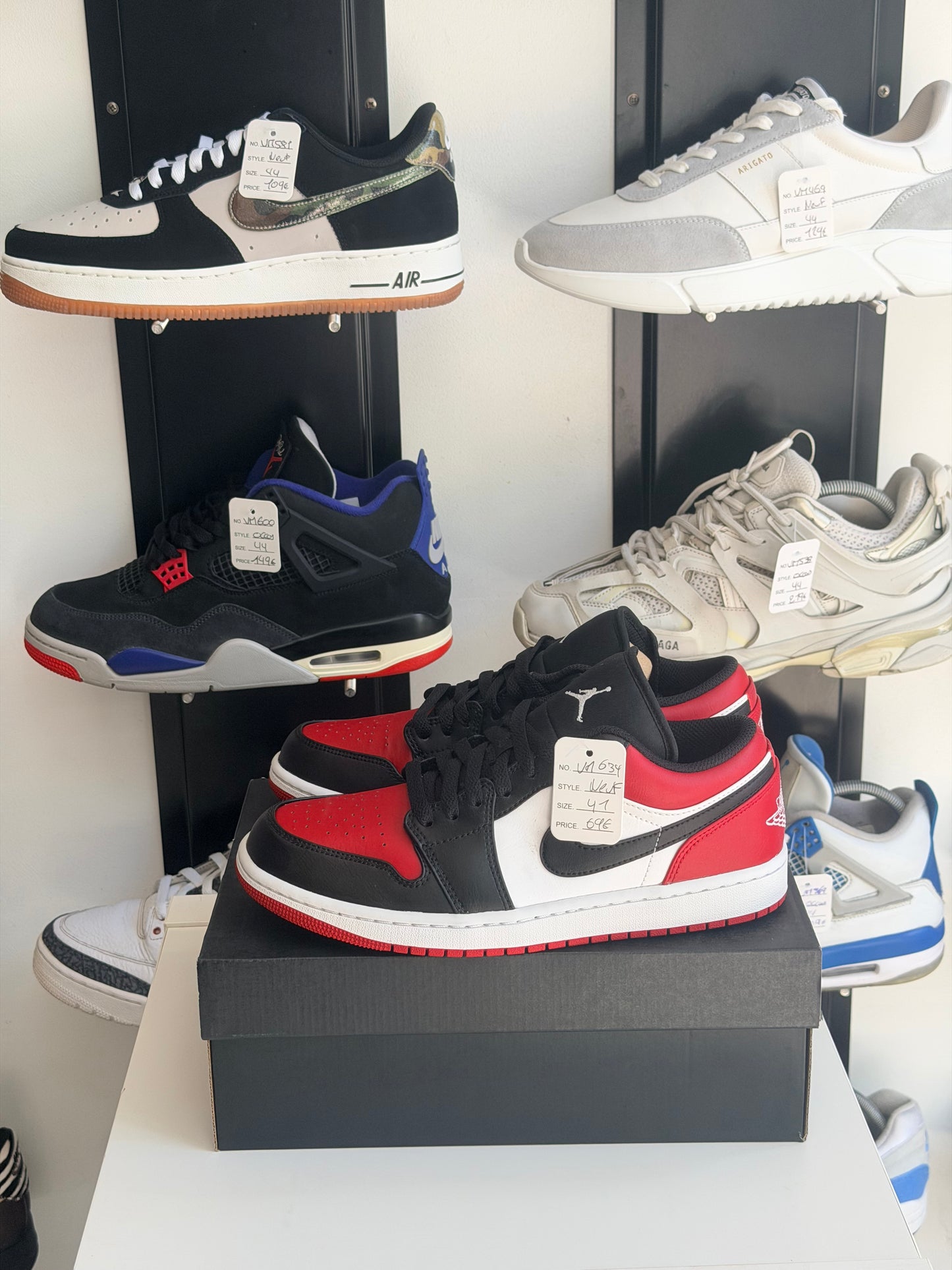 Jordan 1 low bred - taille 41