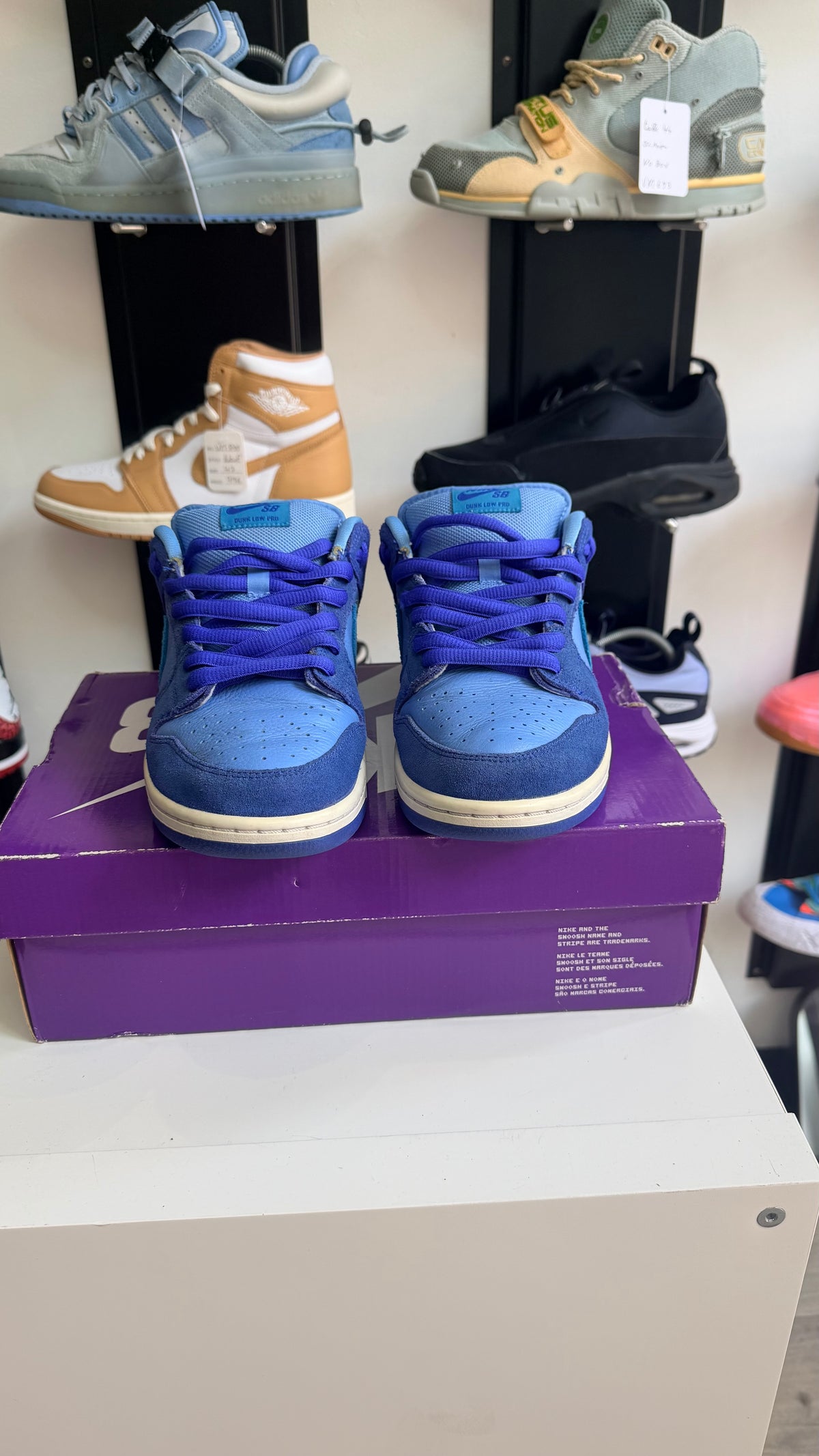 Nike SB Dunk Low Blue Raspberry - taille 42,5