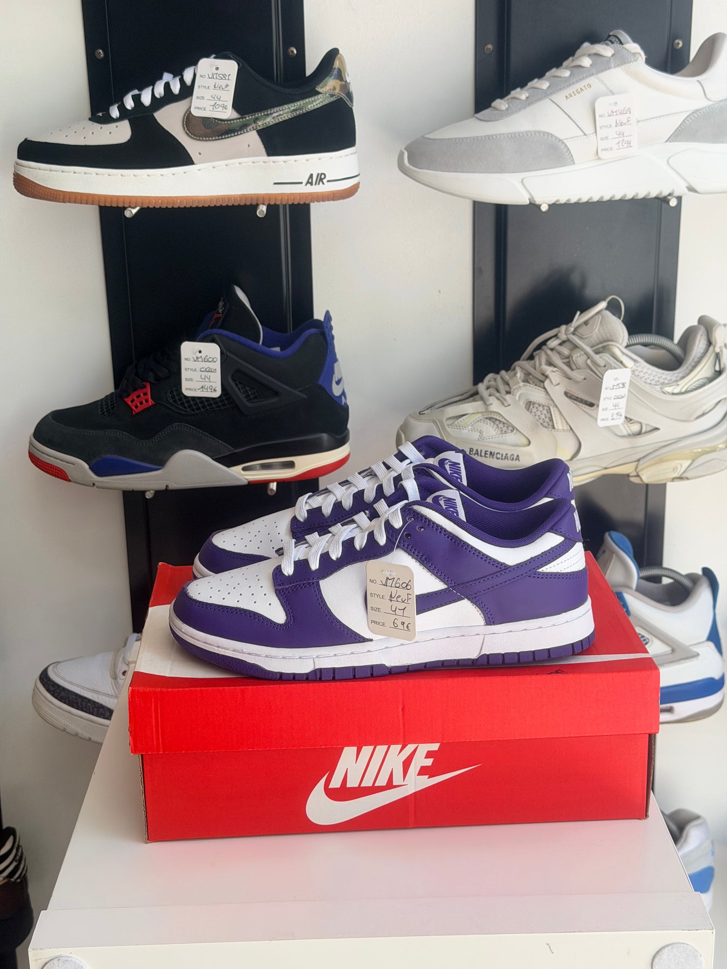 Nike dunk low purple - taille 41