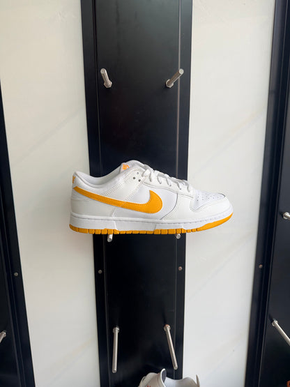 Nike dunk low white/yellow