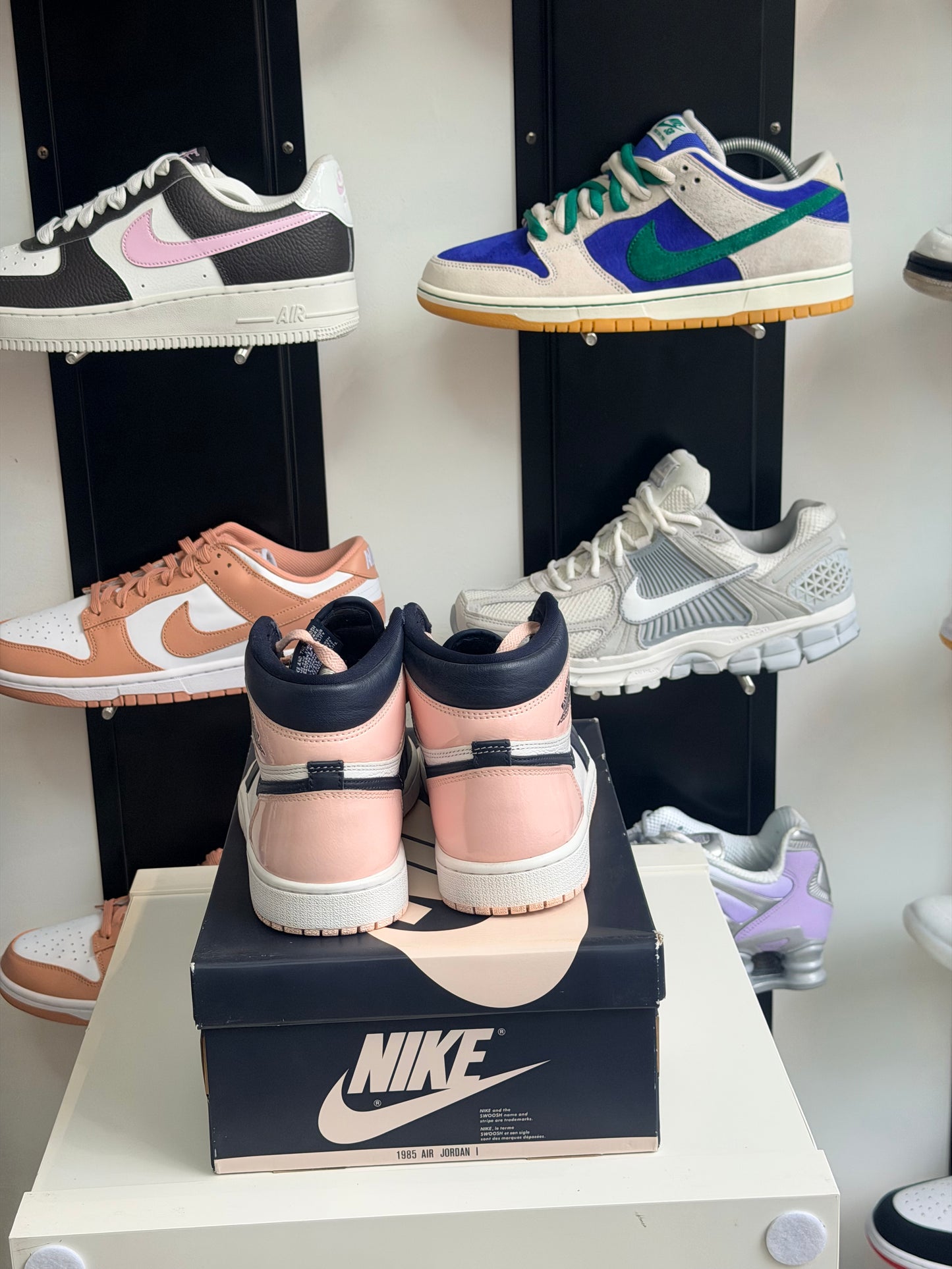 Jordan 1 high atmosphère bubbleGum - taille 40