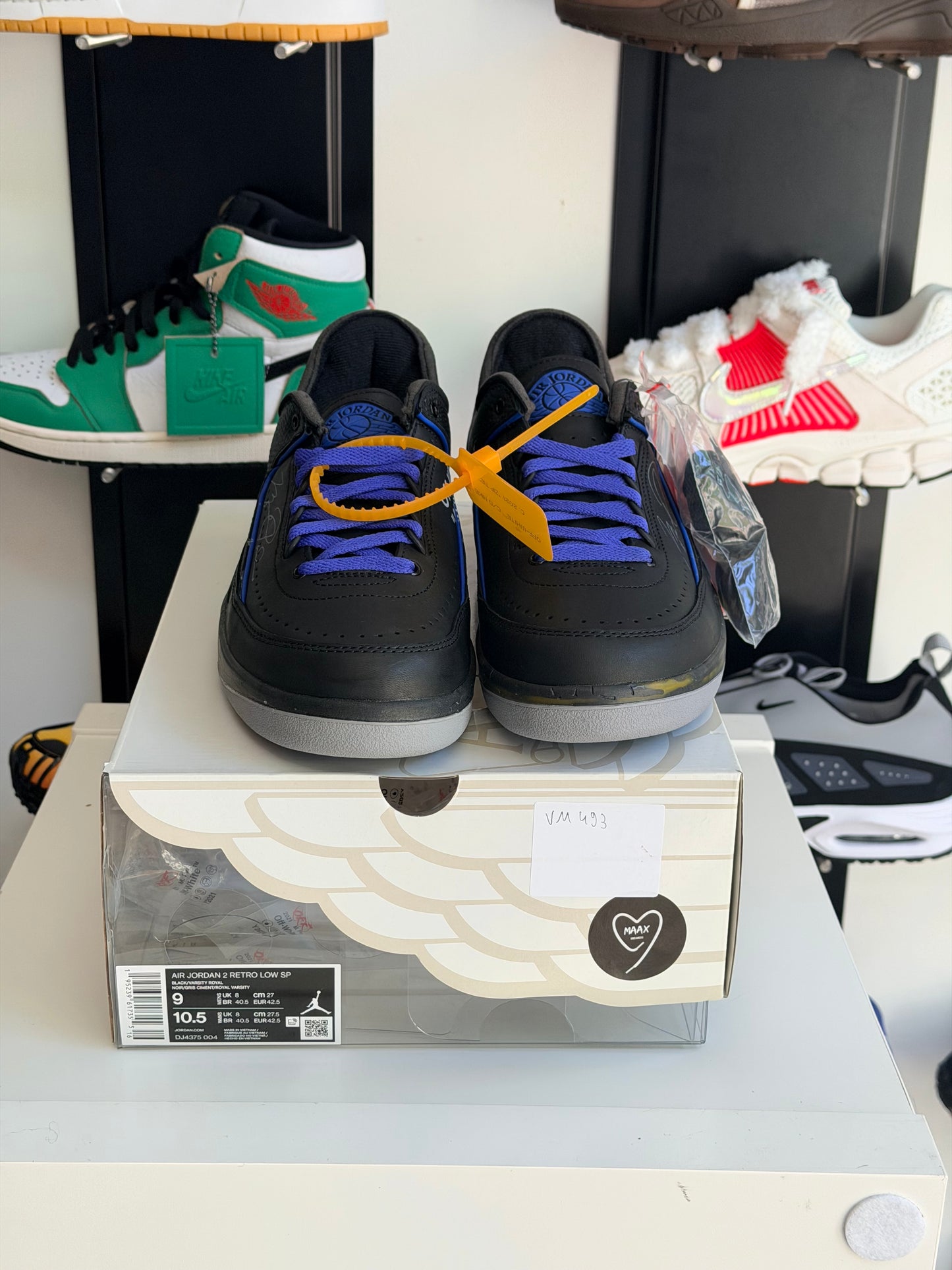 Jordan 2 X OFF WHITE BLACK - TAILLE 42,5