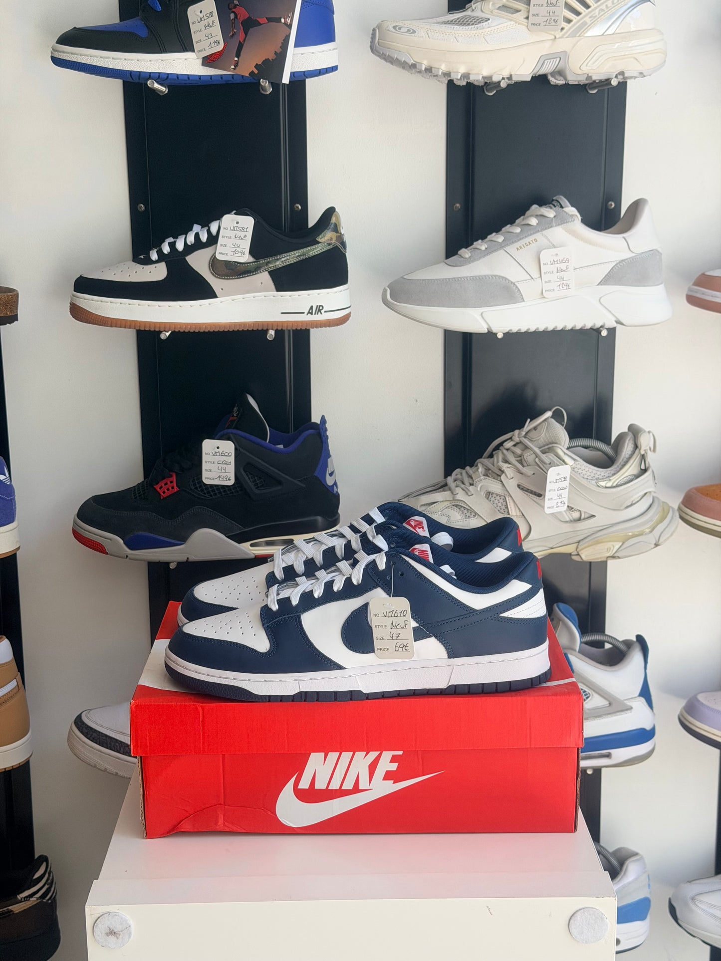Nike dunk low bleu - TAILLE 47