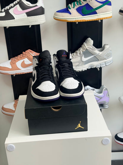 Jordan 1 mid court purple - taille 42
