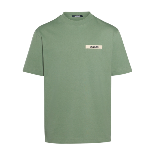 Le t-shirt Gros Grain Jacquemus Khaki