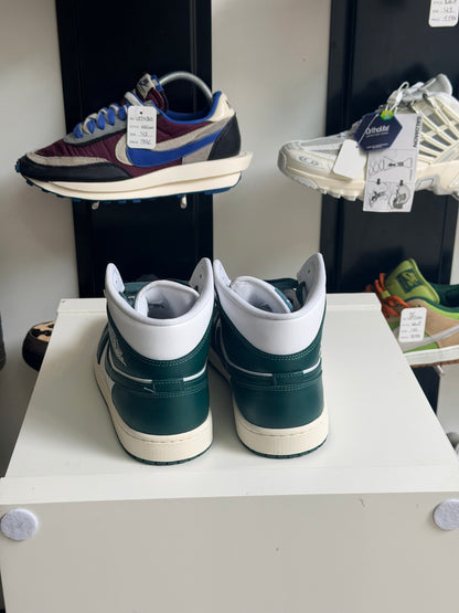 Jordan 1 mid white Green - TAILLE 44,5