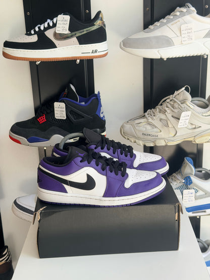 Jordan 1 low purple - taille 41