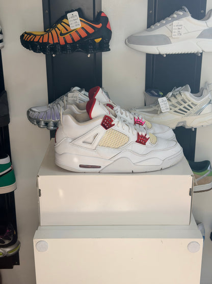 Jordan 4 mettalic red - taille 47,5