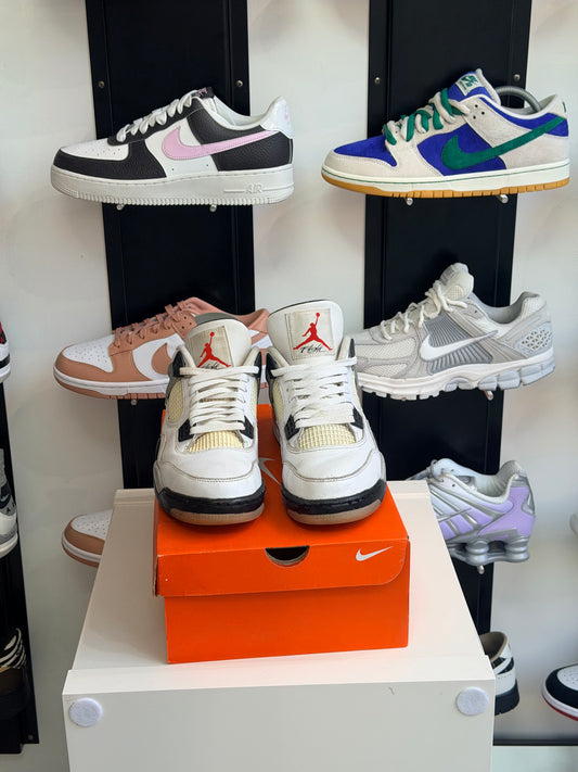 Jordan 4 White cément golf - taille 42,5