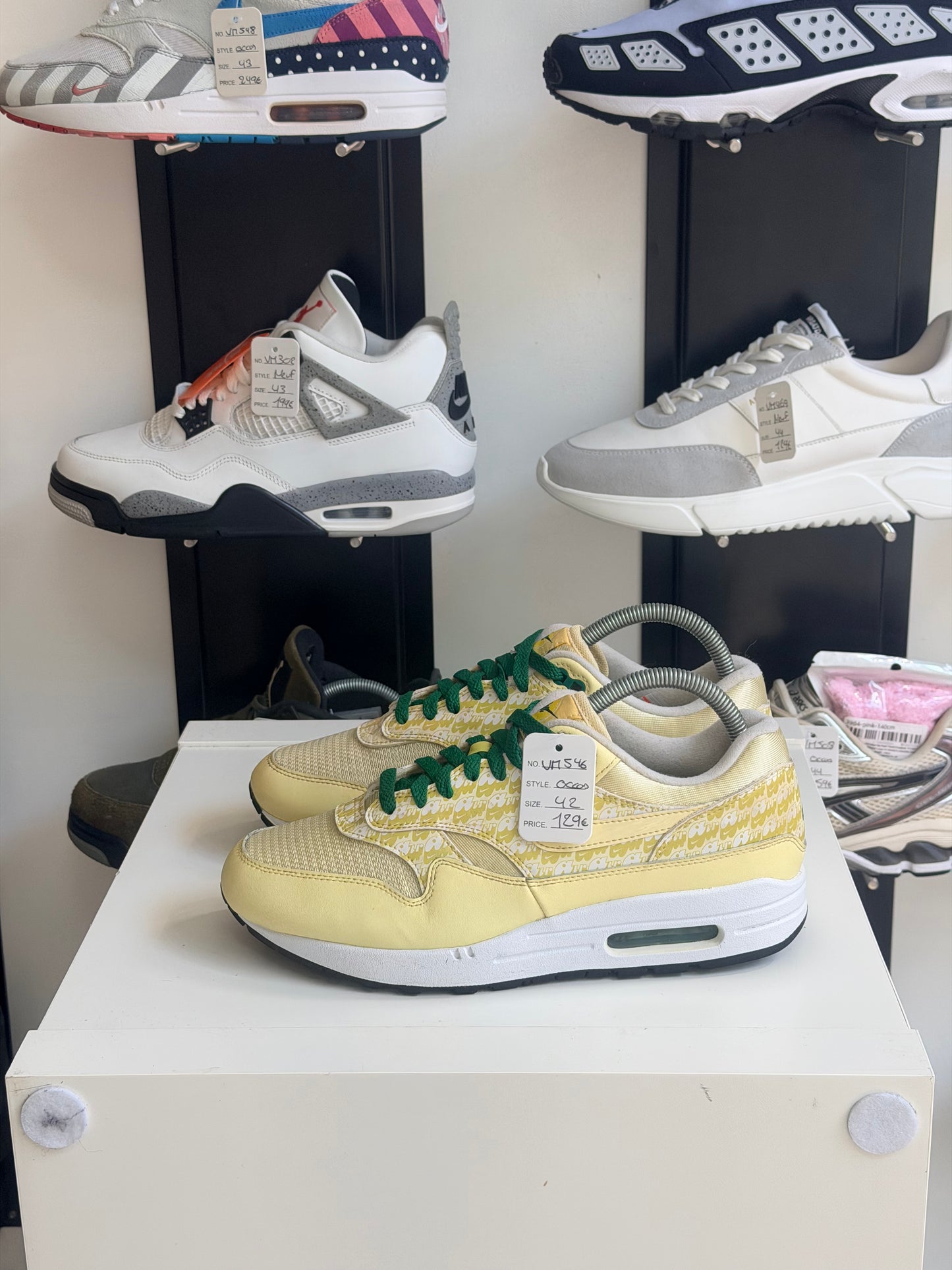 Air Max 1 lemonade citron - TAILLE 42