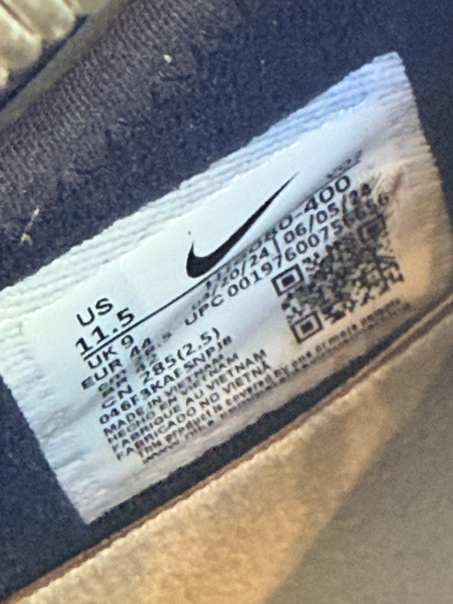 Nike air Max Sunder bleu - taille 44