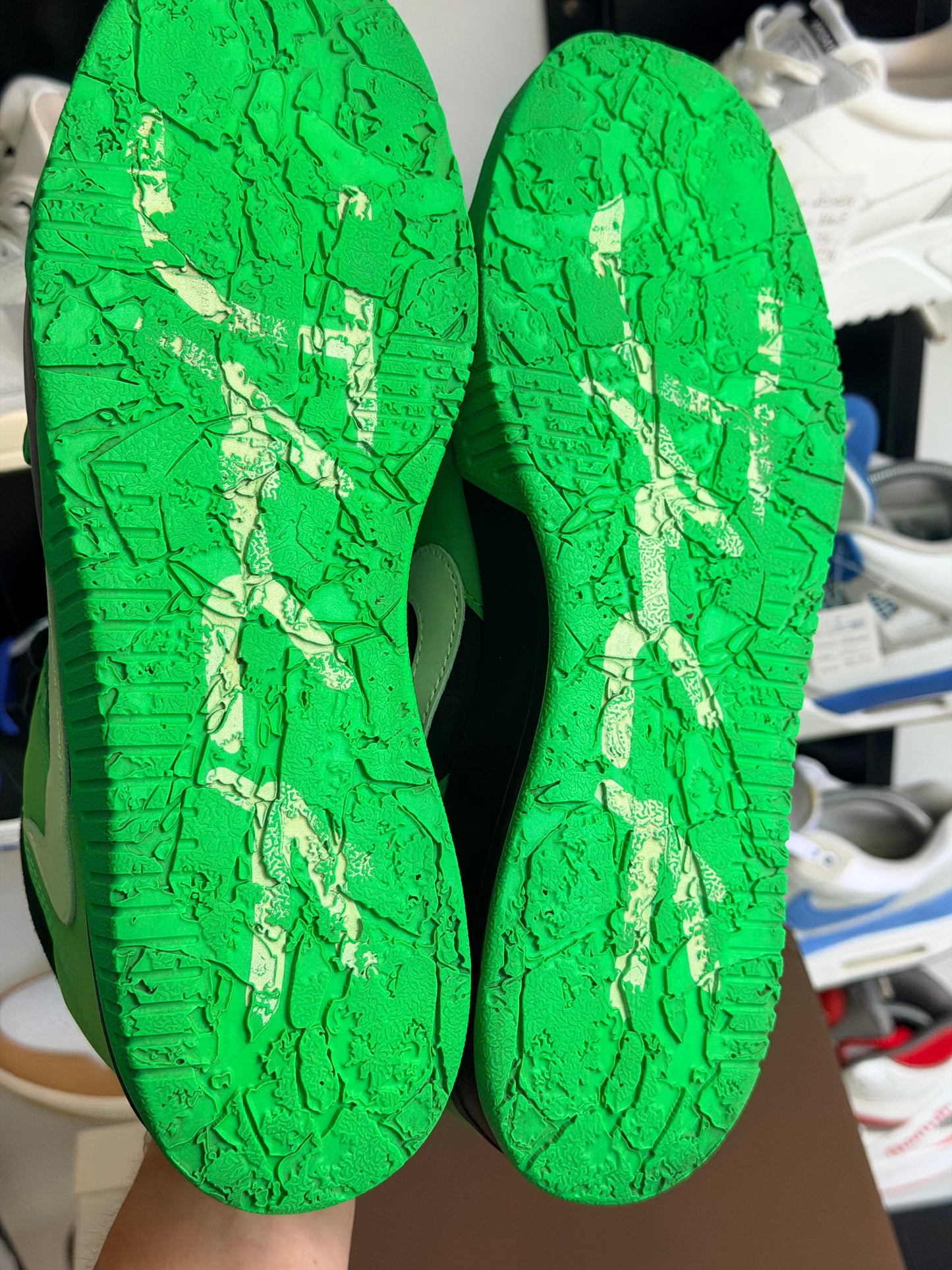 Jordan x Travis Scott x Air Jordan CJ1 T-Rexx Green Spark - TAILLE 45