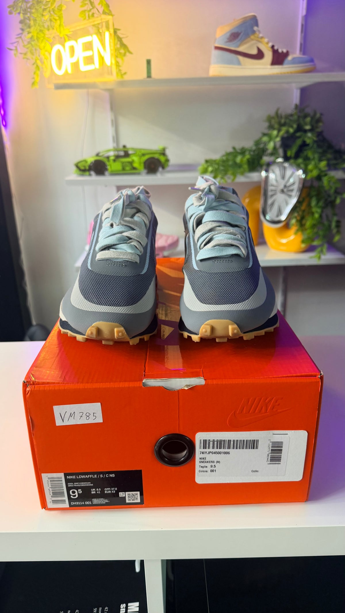 Nike LDWaffle x sacai x CLOT « cool grey » - TAILLE 43