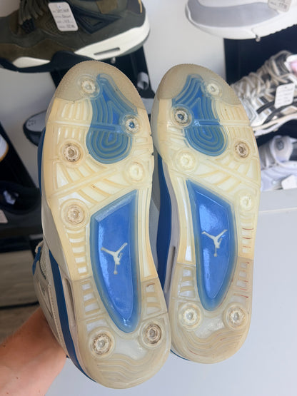 Jordan 4 military blue édition golf (sans crampons) - TAILLE 44