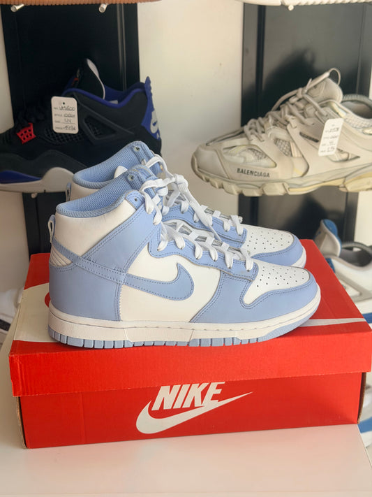 Nike dunk high bleu ciel - taille 38