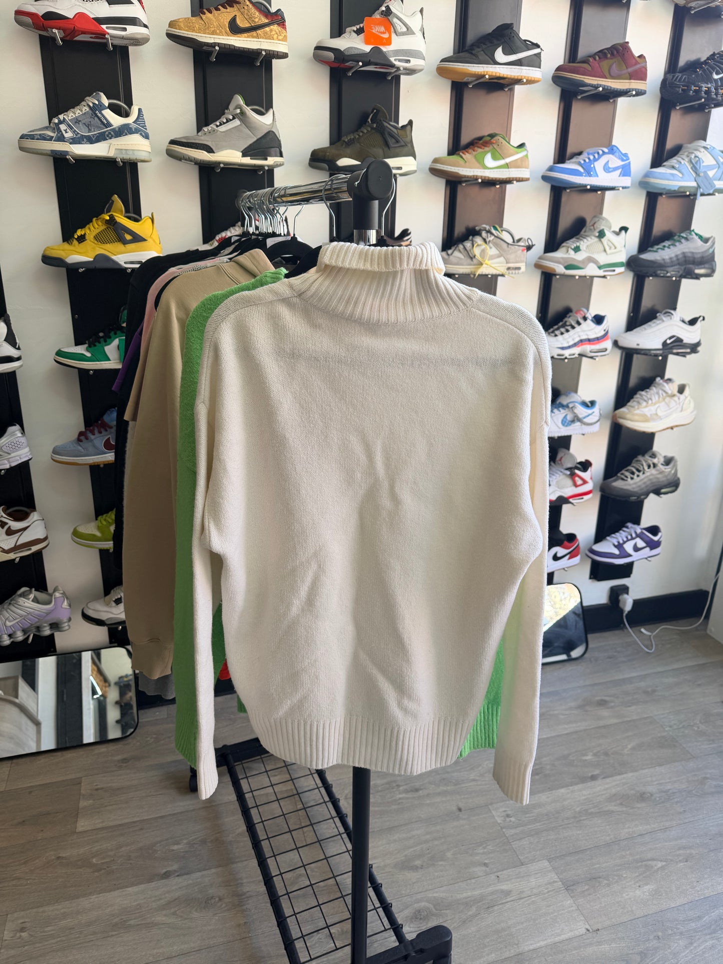 Pull en laine col roulé AMI PARIS - taille S