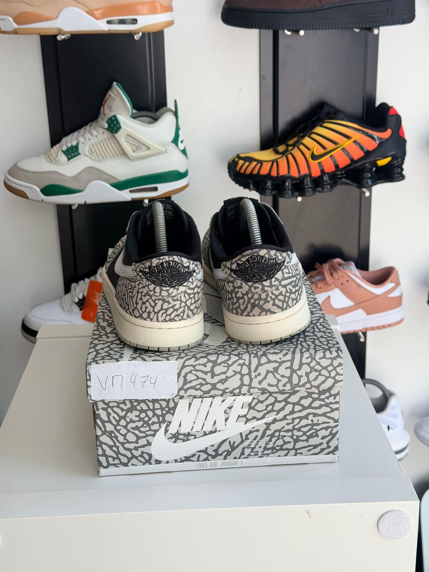 Jordan 1 low éléphant Print - TAILLE 42