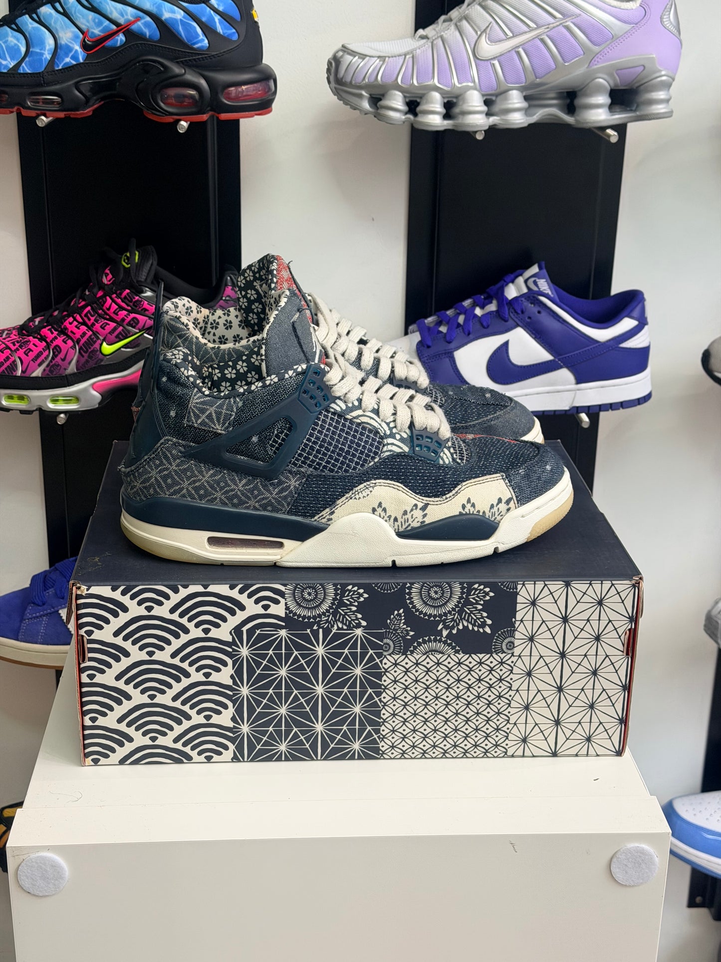 Jordan 4 sashiko - TAILLE 44,5