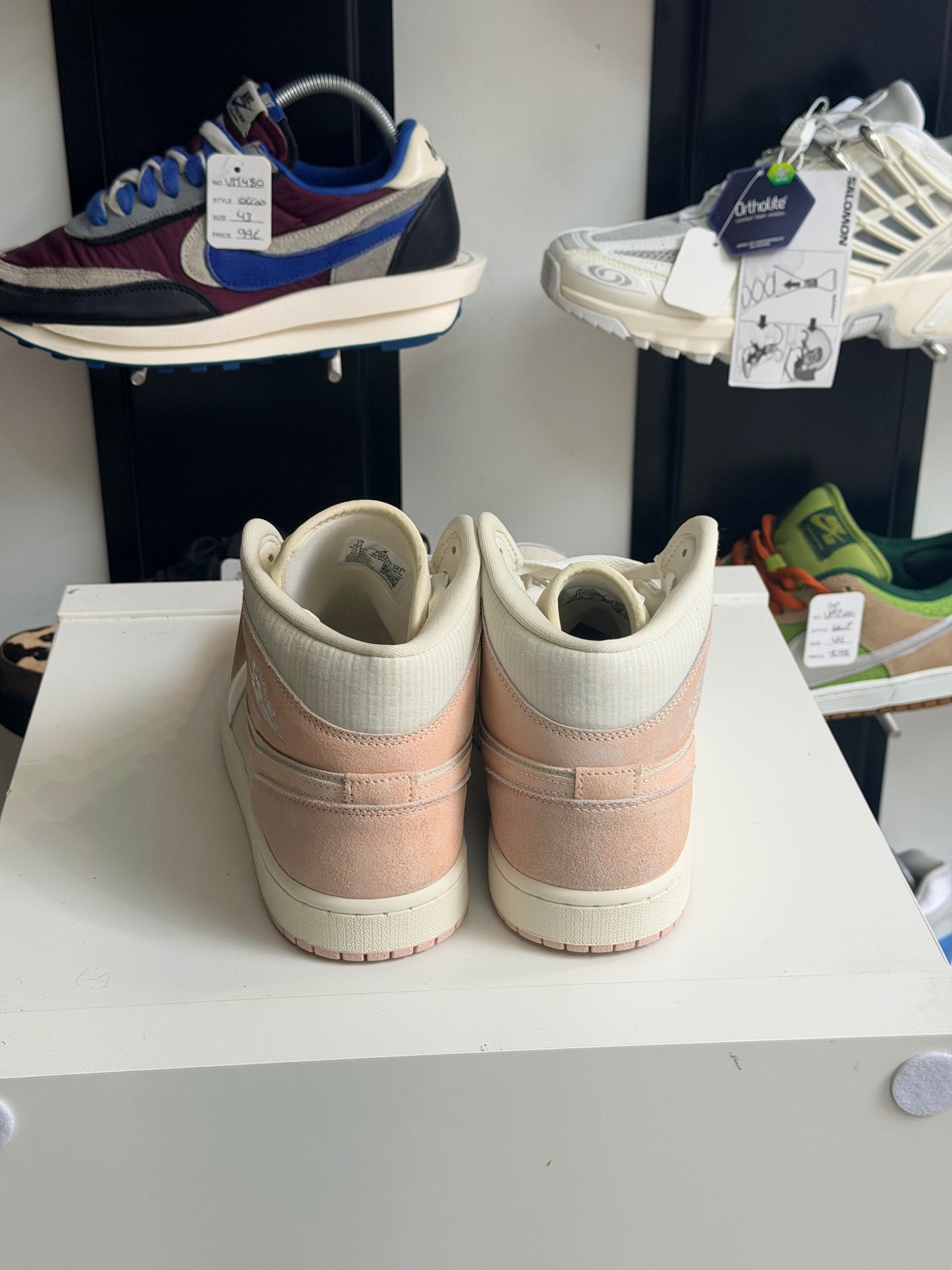 Jordan 1 mid SE seersucker - TAILLE 44,5