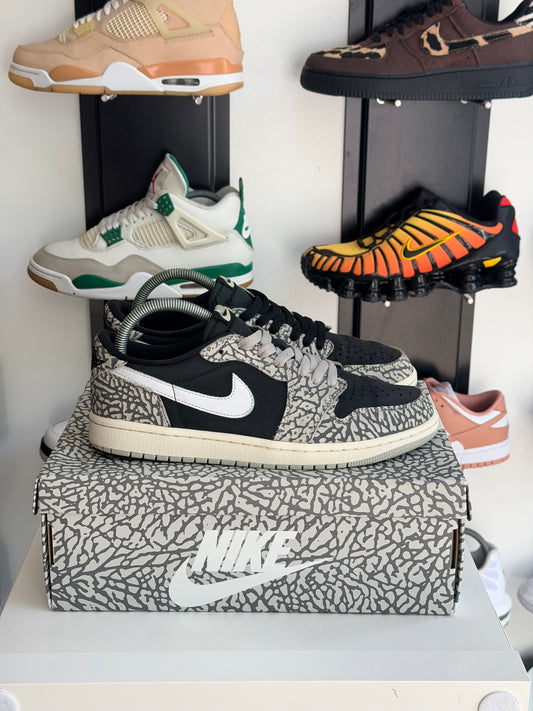Jordan 1 low éléphant Print - TAILLE 42