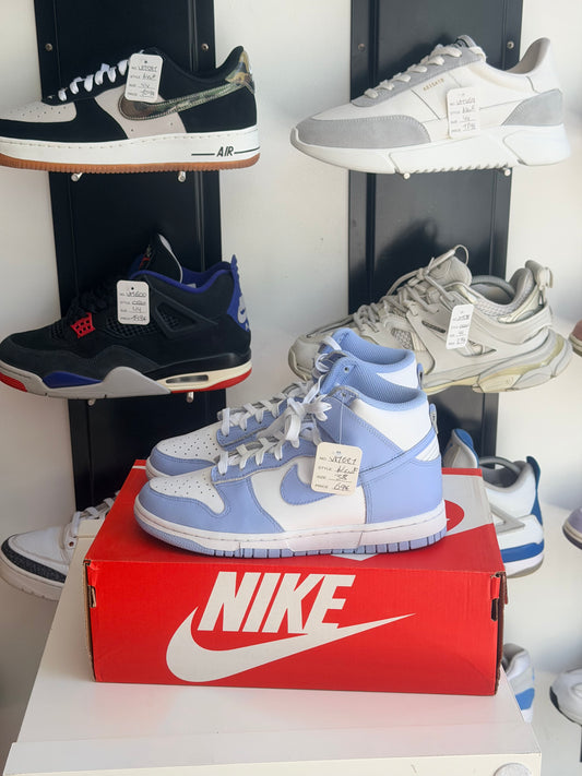 Nike dunk high bleu ciel - taille 38