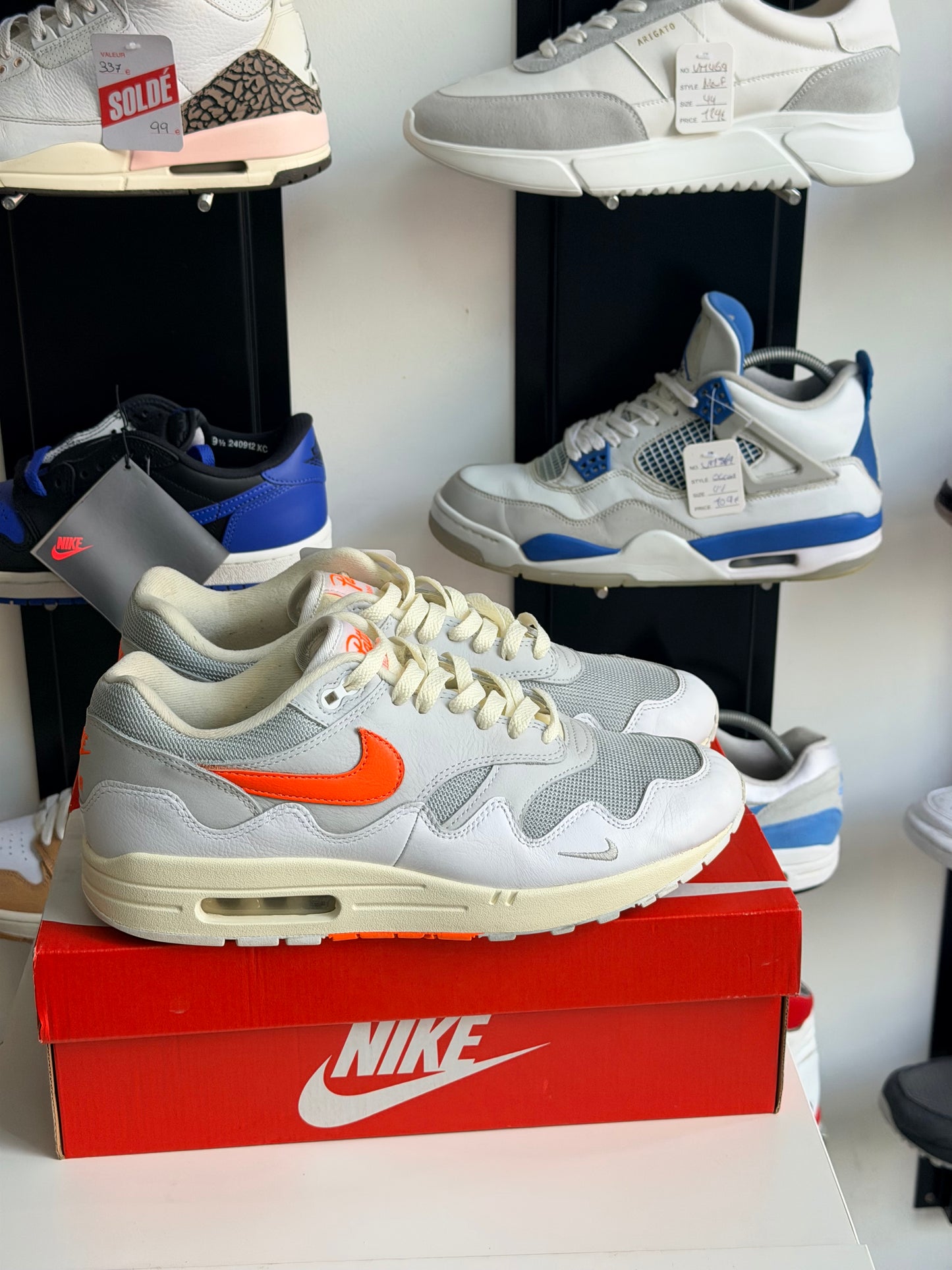 Air Max 1 patta orange - TAILLE 44,5